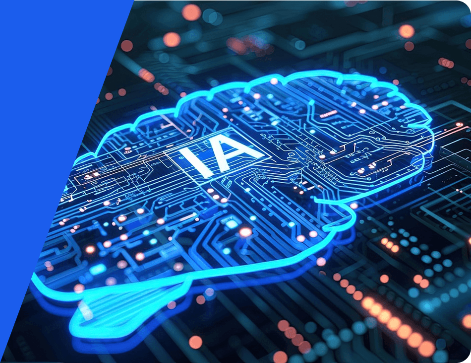 Manager discussing financial graph with remote colleagues
